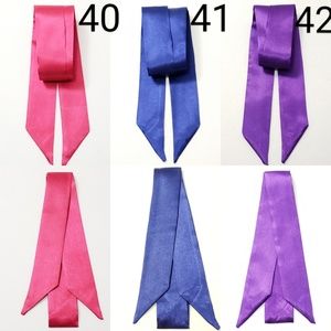 New! 2pc Any Design From 40 to 42 Satin Scarves